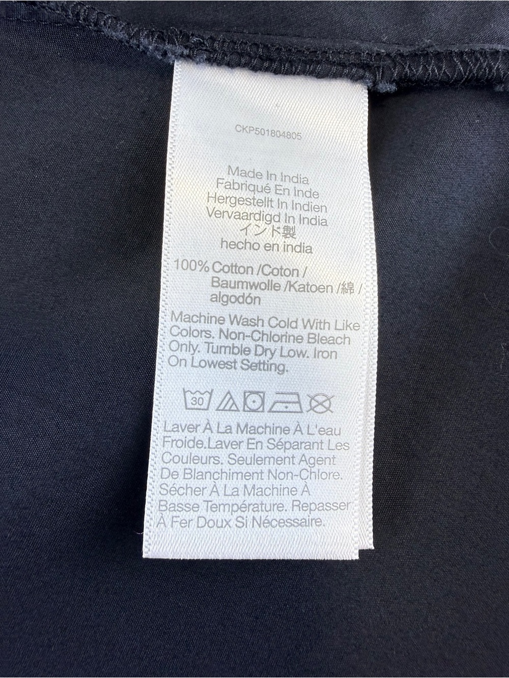 NWT Madewell Yana Midi Dress 8 Black Cotton Poplin Sleeveless Fit Flare - Picture 11 of 15